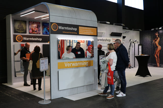 Warmteshop stand