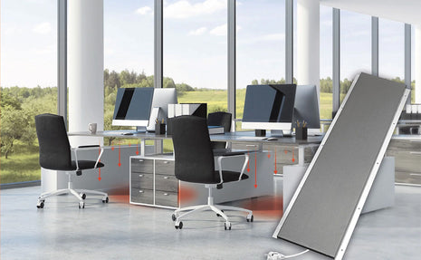 Office heating ST0100 - 100 Watt with dimmer