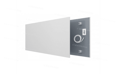 1250 watt Ecaros infrarood paneel, biedt krachtige en efficiënte verwarming met een stijlvol ontwerp.
