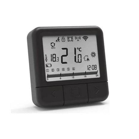 Inngenso WiFi V2 Thermostaat Zwart