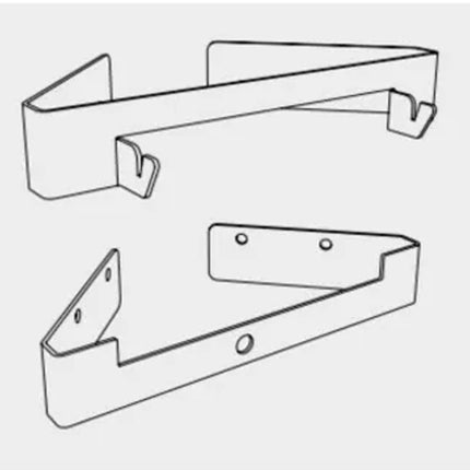 Installatieset Hoek – Sunshower Round One & Plus (S / M / L)