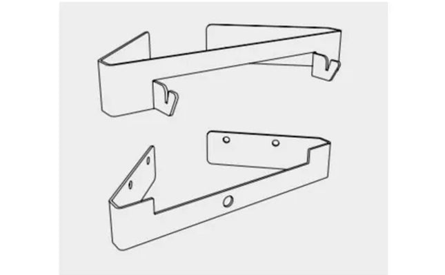 Installatieset Hoek – Sunshower Round One & Plus (S / M / L)