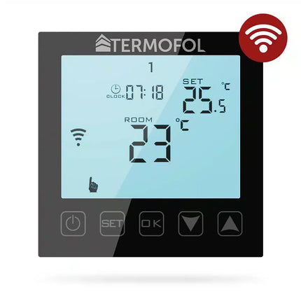 Termofol Termostat TF-WiFi-Black